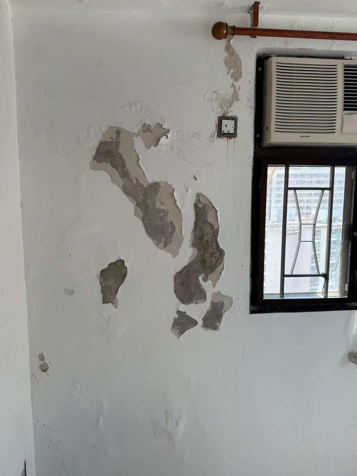 外牆裂縫滲水